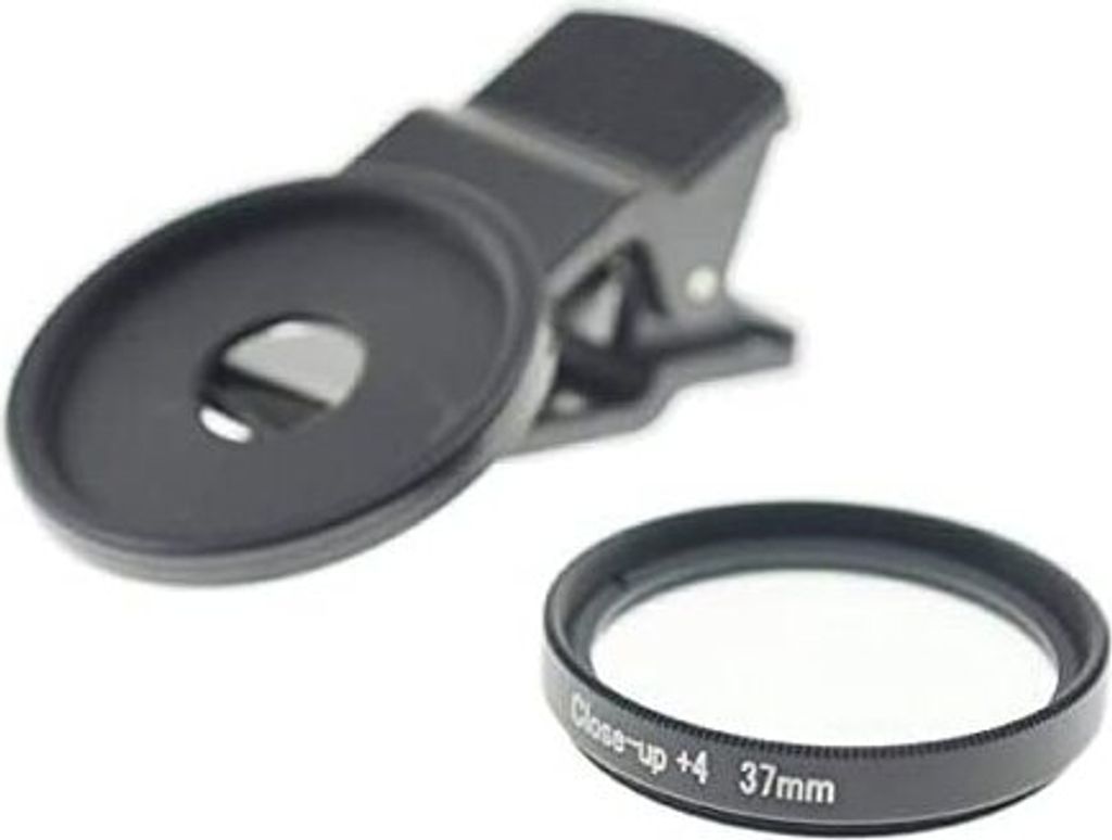 System-S Nahaufnahme Close-Up Linse 4X Vergrößerung 37mm Objektiv für Smartphone Tablet
