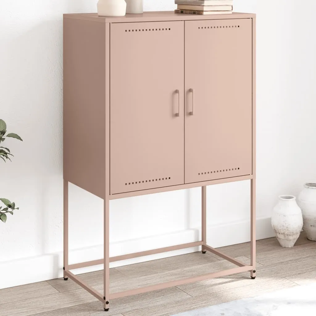 Maison Exclusive Meuble TV Blanc 100,5x39x60,5 cm en Acier Robuste