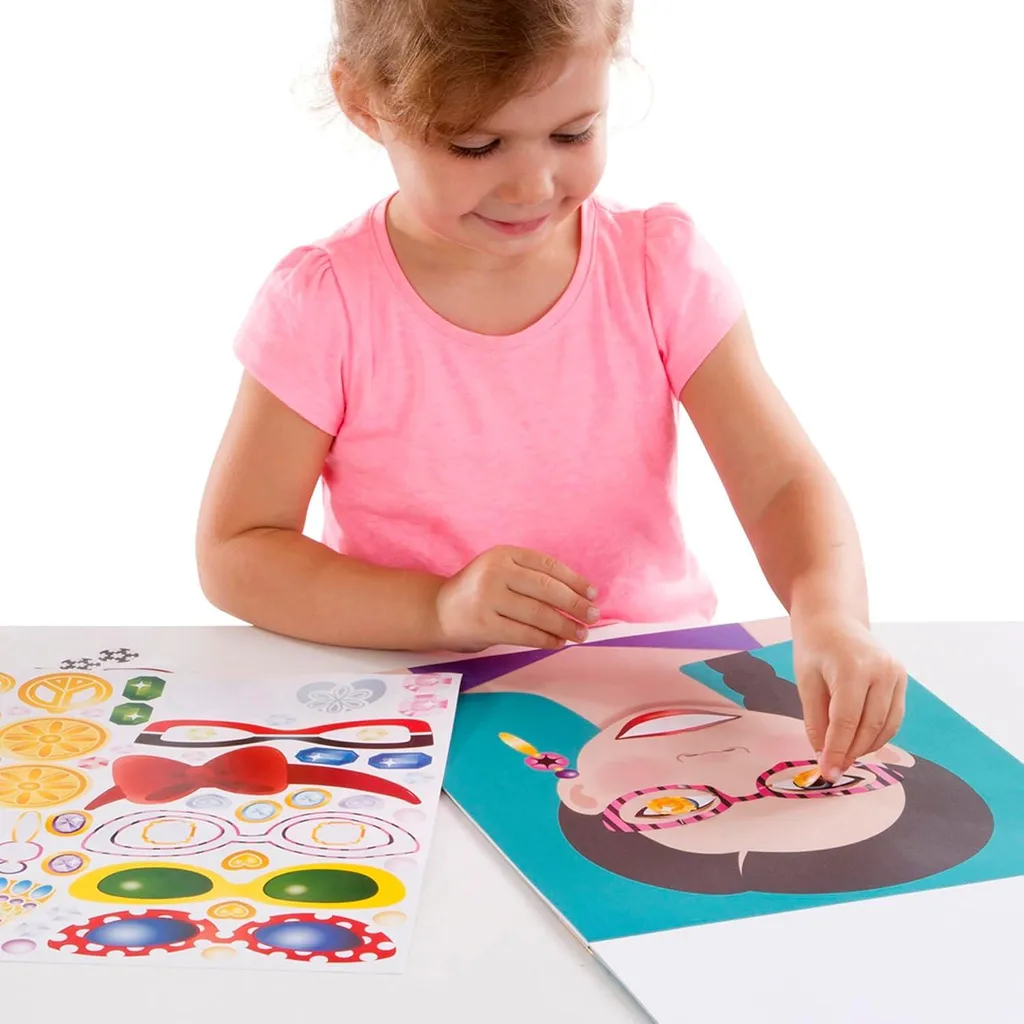 Offerta Melissa & Doug: Blocco Adesivi Moda 250+ Pezzi Prezzo Top