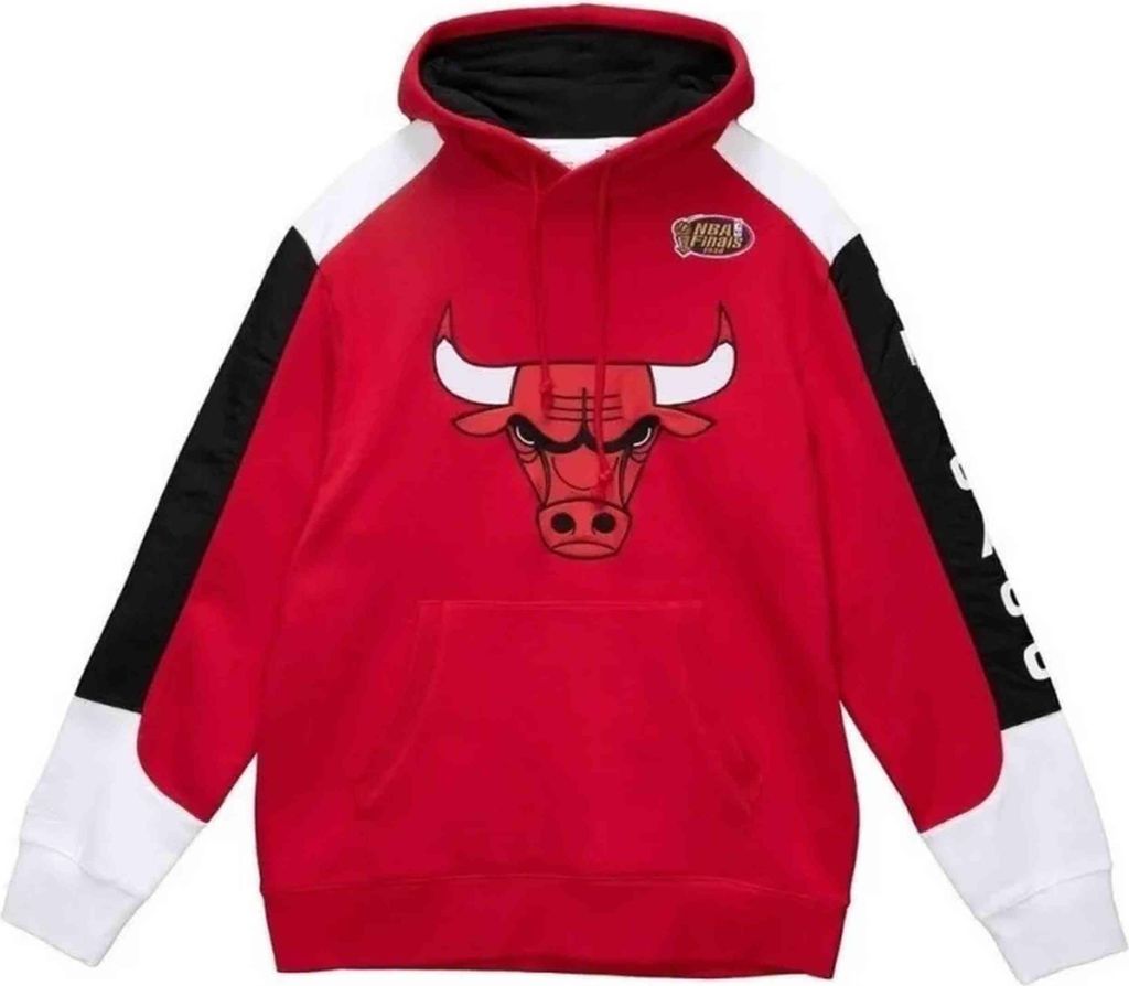Mitchell & Ness Sweatshirts Nba Chicago Bulls, FPHDMI19033CBUSCAR, Größe: M