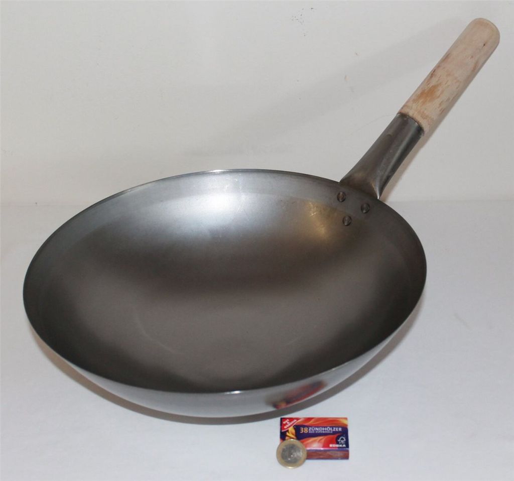 Wok Pfanne 33 cm China Gastronomie runder | Kaufland.de