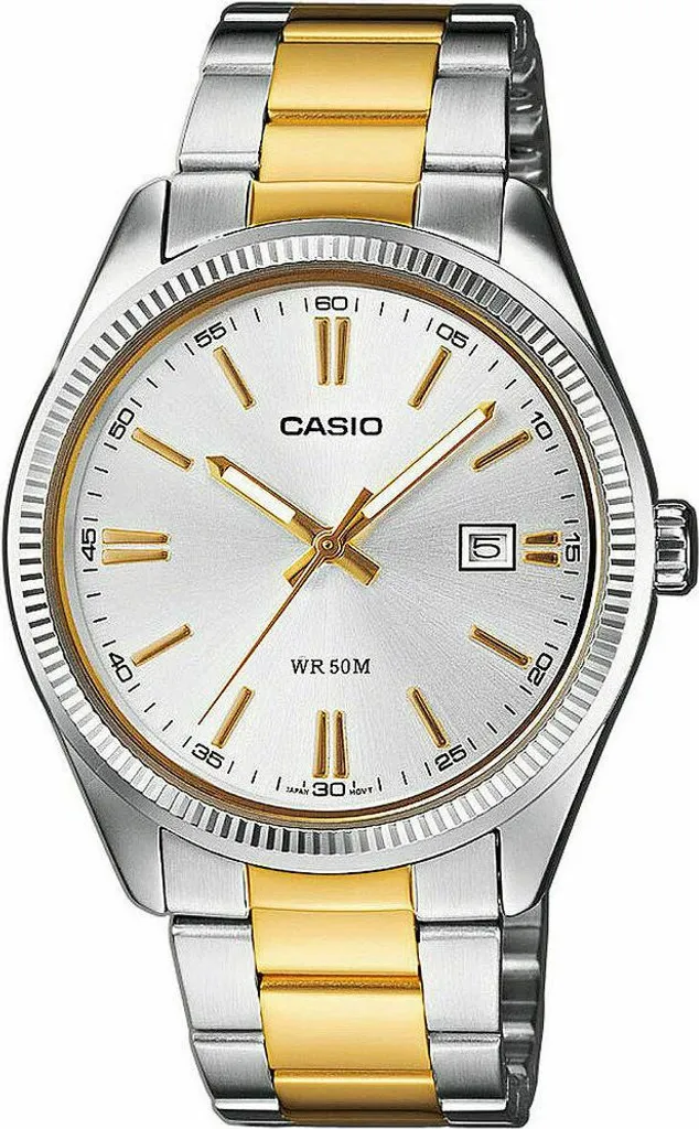 Montre Casio Homme MTP-1302PSG-7AVEF Lisible Robuste Inoxydable