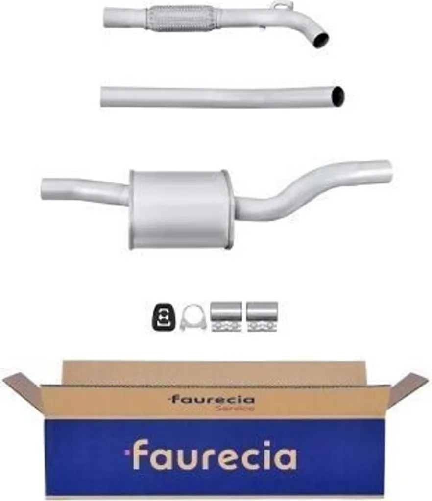 Silencieux intermédiaire d'échappement pour Panda - HELLA 8LC 366 023