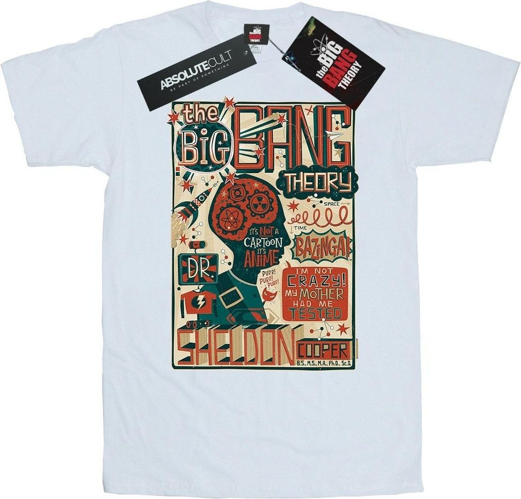Big Bang Theory - T-Shirt für Damen BI11449 (3XL) (Weiß)