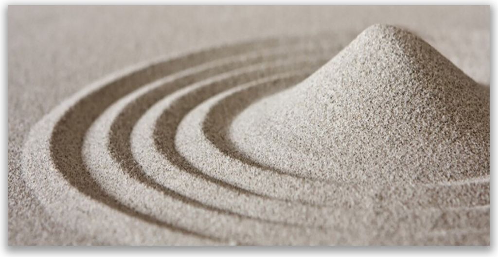Tulup Leinwand-Bilder 120x60 Wandbild Canvas Kunstdruck Sand Kunst