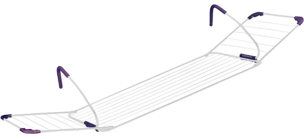 Étendoir à linge suspendu pour balcon en acier inoxydable de 18 mètres