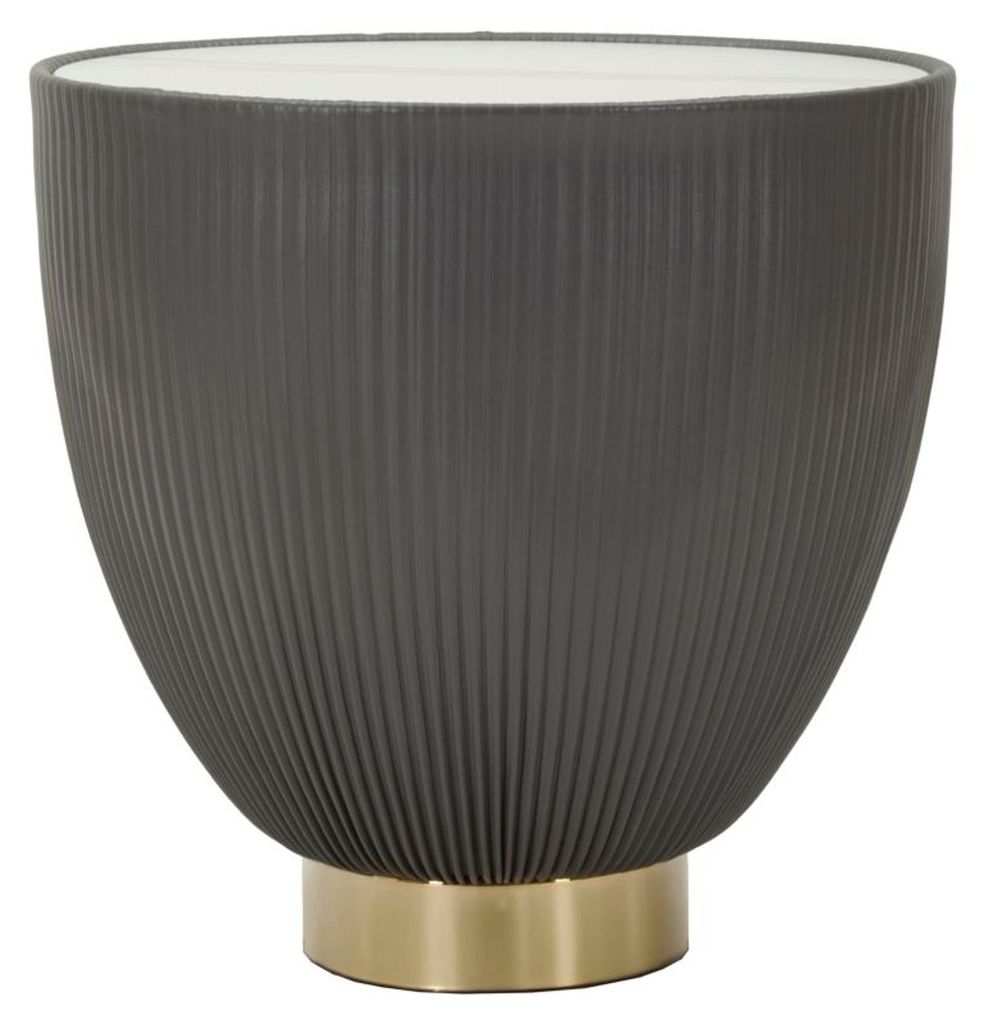 Mauro Ferretti Couchtisch Elge Ø 46x45 cm grau Produktbild 