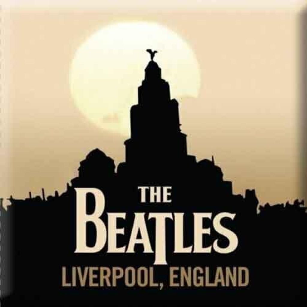 Die Beatles - Liverpool Kühlschrank Magnet Produktbild 