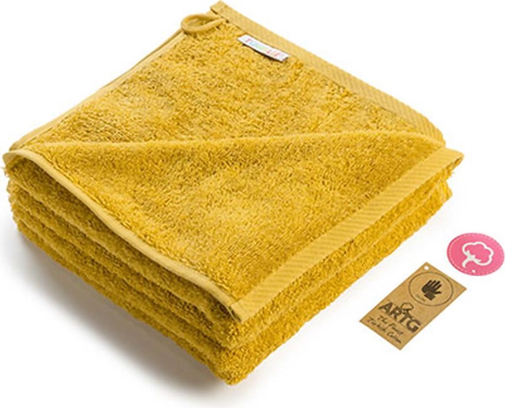A&R 003.50 | Fashion Towel / 50 x 100 cm - Farbe: Mustard - Größe: 50 x 100 cm