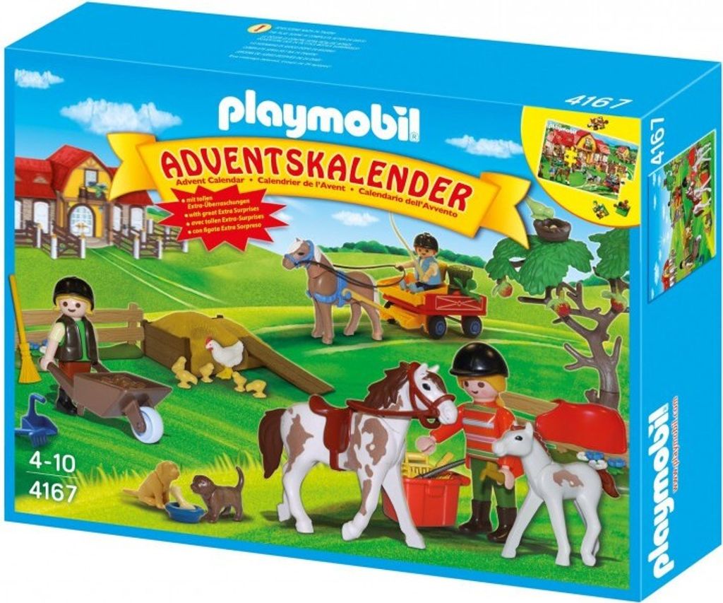PLAYMOBIL 4167 Adventskalender Reiterhof Produktbild 