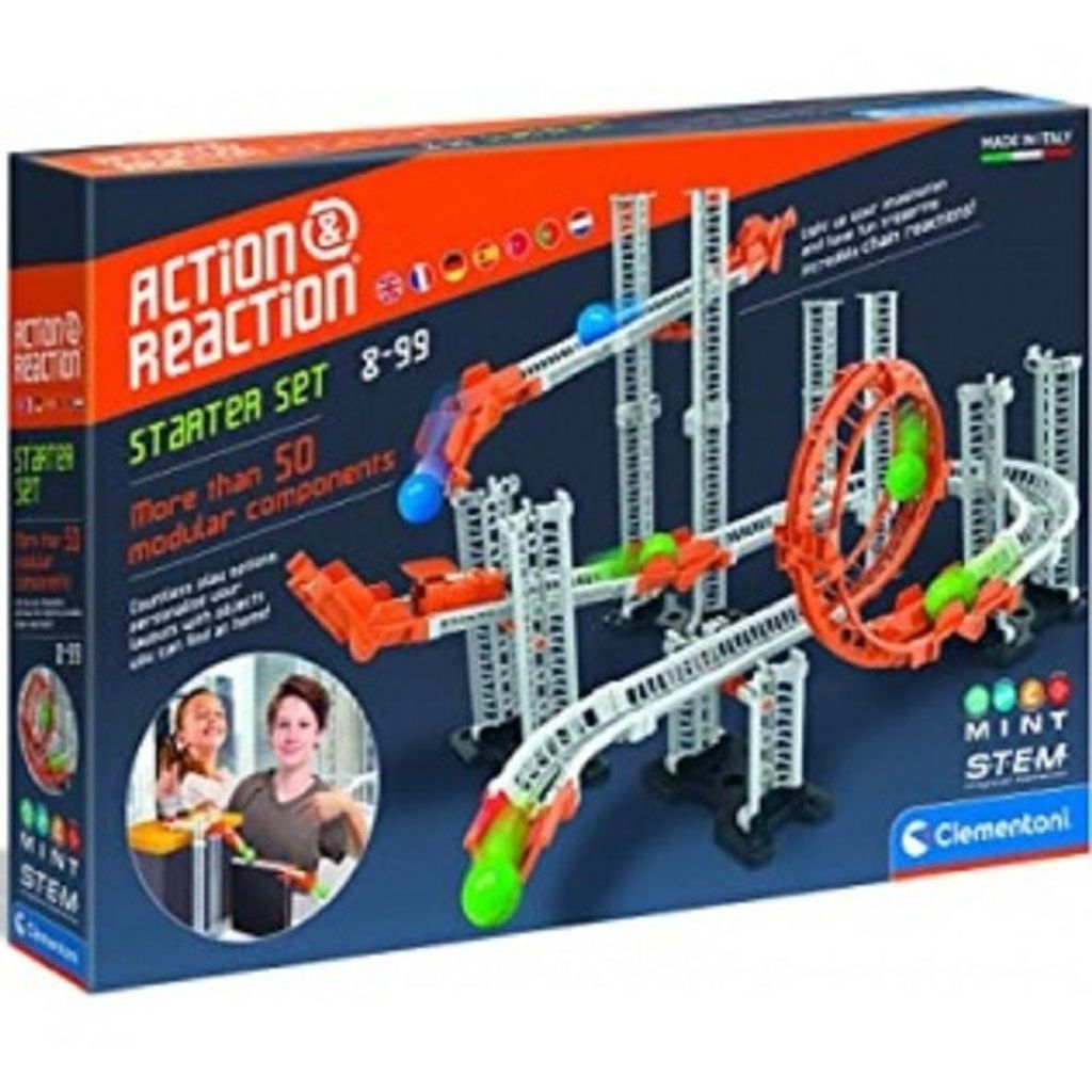 59302 - Action & Reaction - Starter Set - DE, Geschicklichkeitsspiel, ab 8 Jahre