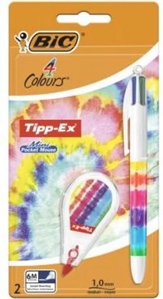 Stylo 4 couleurs RAINBOW : ne perdez plus vos stylos et gagnez de la place
