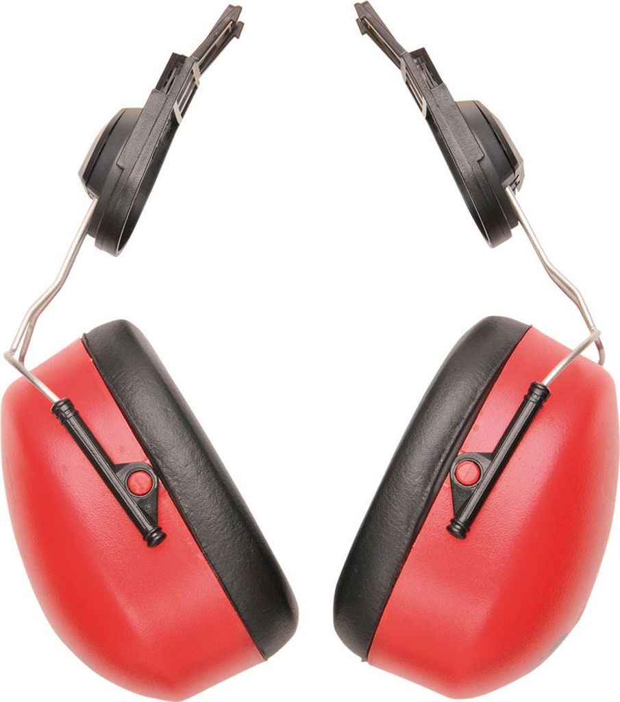Portwest PW47 Endurance Clip-On Gehörschutz Red