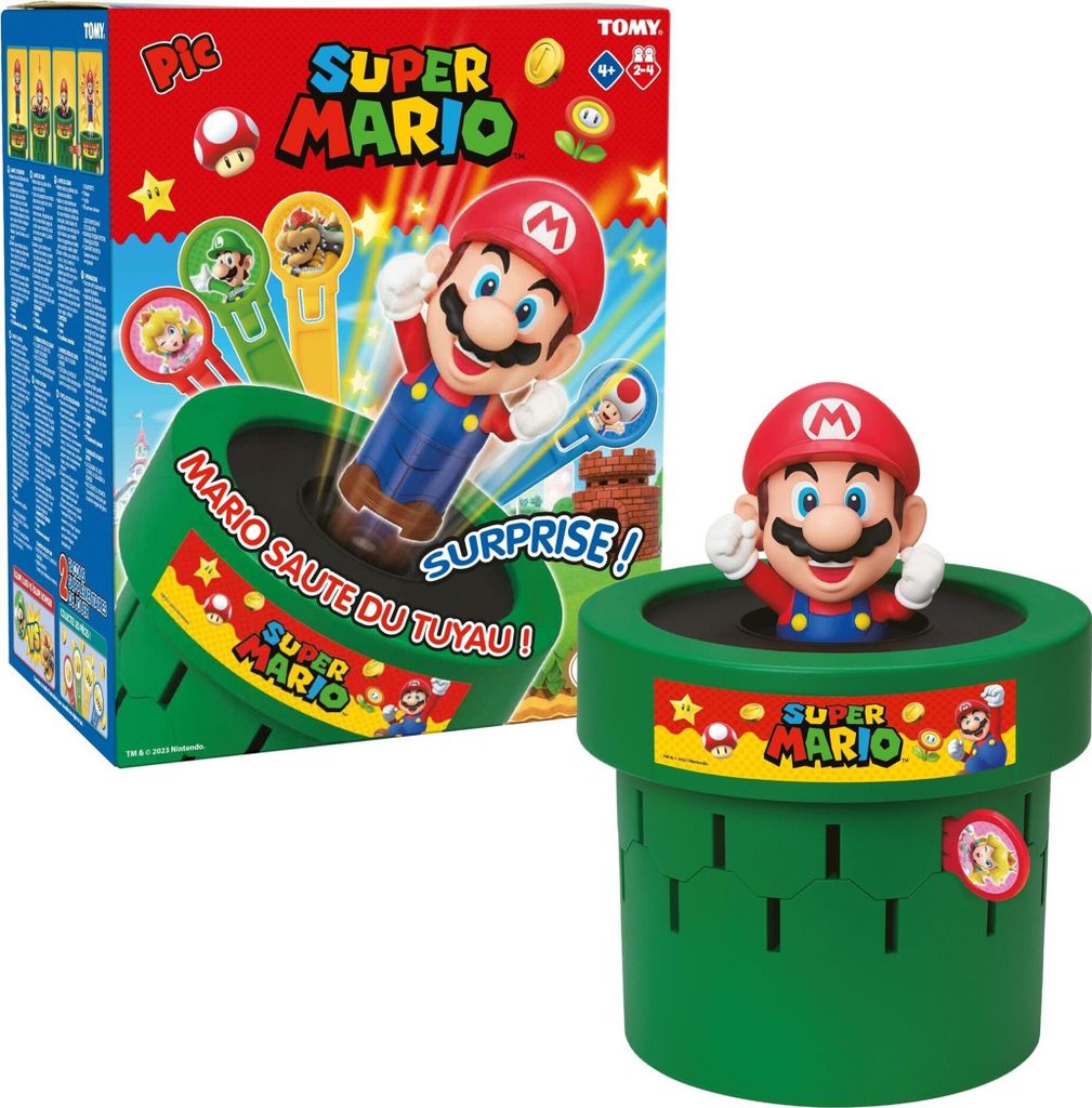 TOMY - Super Mario - Gra Pop-up Mario Zdjęcie produktu 
