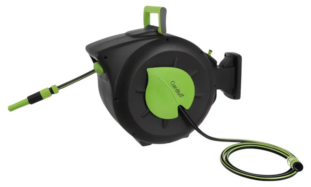 Gardlov 27506 Enrouleur automatique tuyau d'arrosage 30m haute qualité