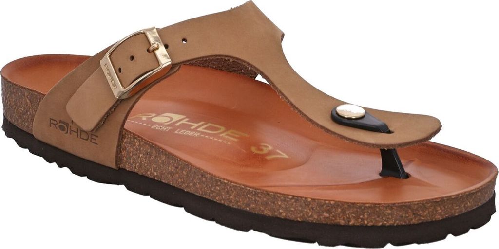 Rohde Sunnys N14- Natur Veloursleder Größe: 37 Normal