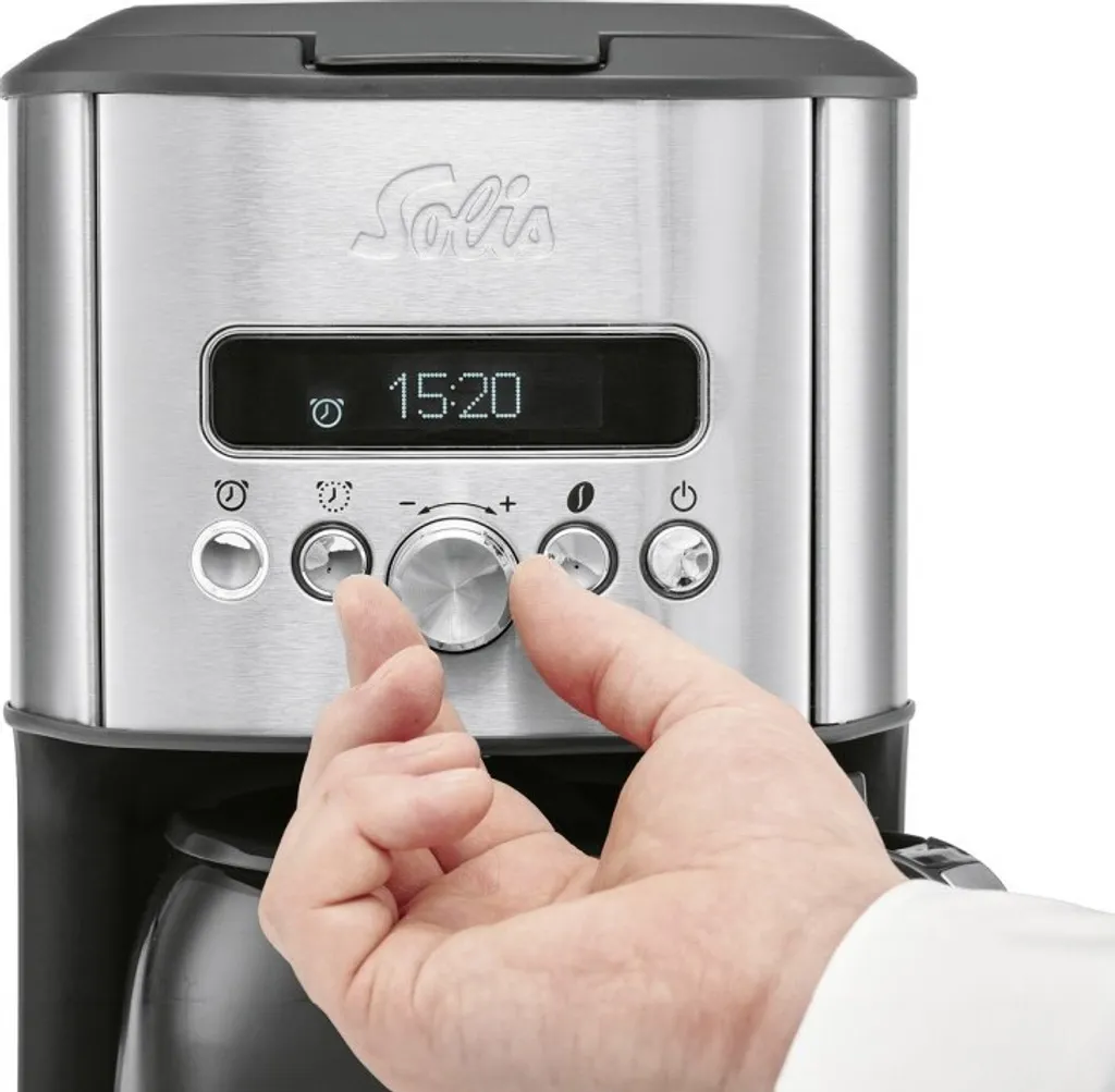 Cafetière Solis Aroma Brewer Drip Typ 1021 - Machine à Café Filtre 1,8L - 5