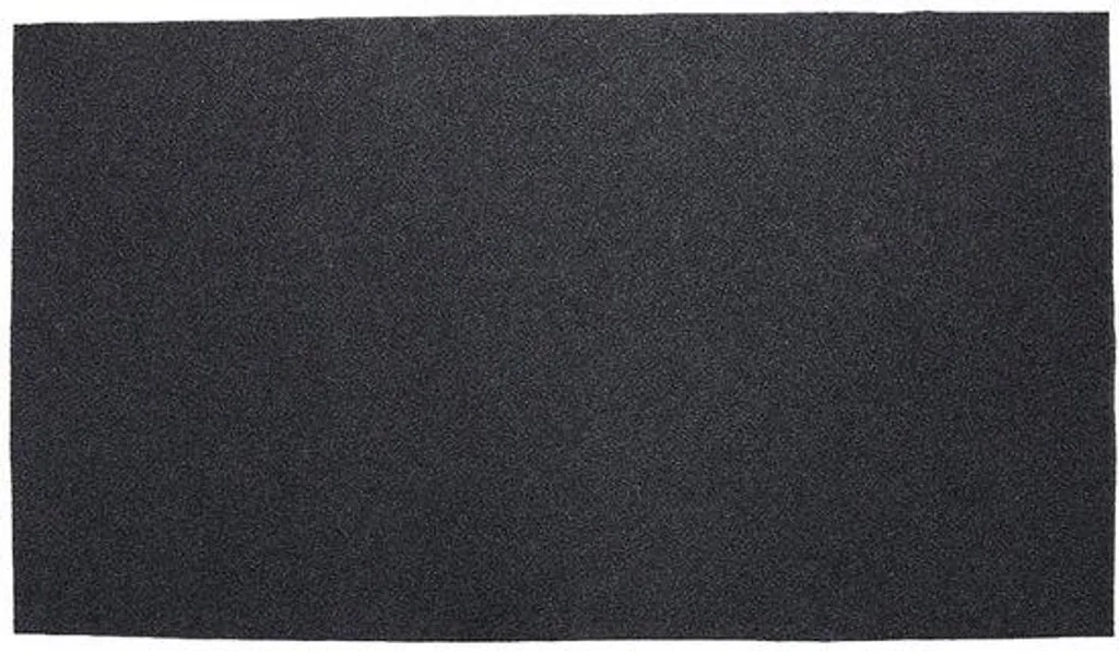 Tapis de barbecue 124 x 75 cm résistant à la chaleur pour jardin et camping