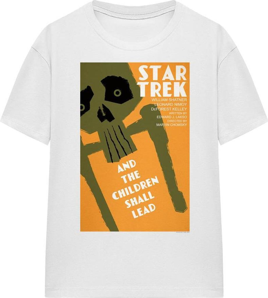 Star Trek - "The Original Series Episode 59" T-Shirt für Herren/Damen Uni TV16754 (M) (Weiß)