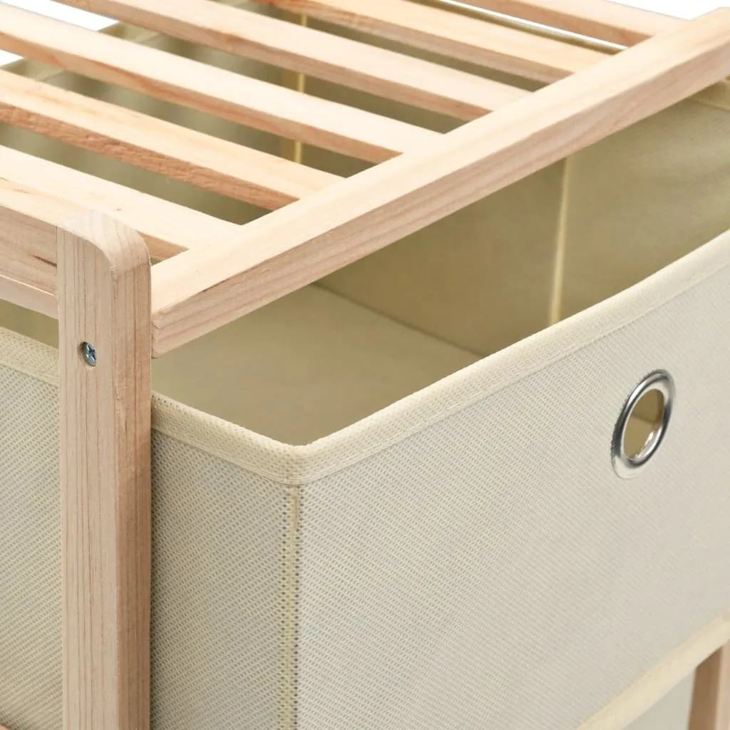 Rangement efficace 2 commodes en bois de cèdre pour trier vos espaces - 6