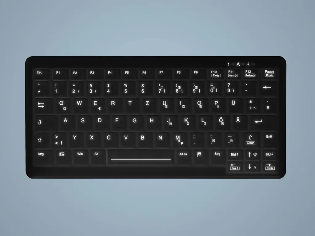 Clavier Filaire Silencieux Active Key AK-CB4110 Noir avec Pavé Numérique