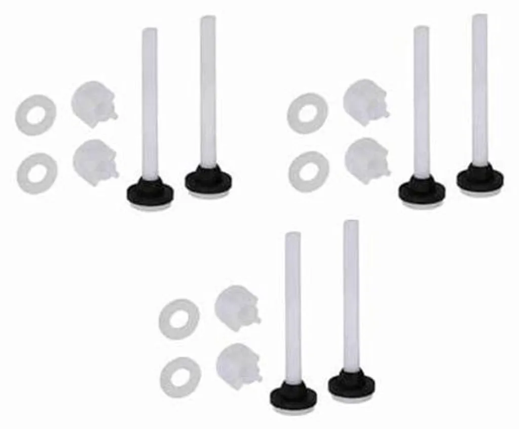 Lot de fixations pour Dichtstool WC professionnel en acier léger