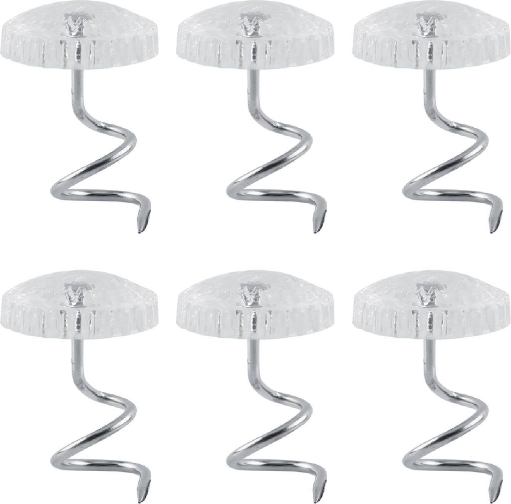 30 Polsterbezge, Matratzenauflagen, Reparatur von Durchh?ngenden Dachhimmeln mit 50 Drehstiften Zum Basteln (50 Stck)