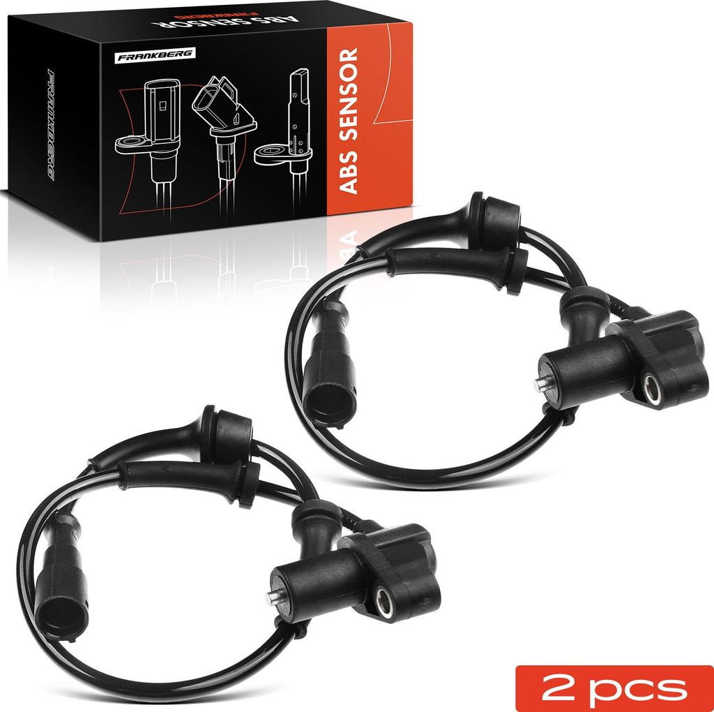 Frankberg 2x ABS Sensor Vorne für VW Transporter IV Bus Kasten 1.9L 2.0L 2.4L 2.5L 1.8L 2.8L 1990-2003