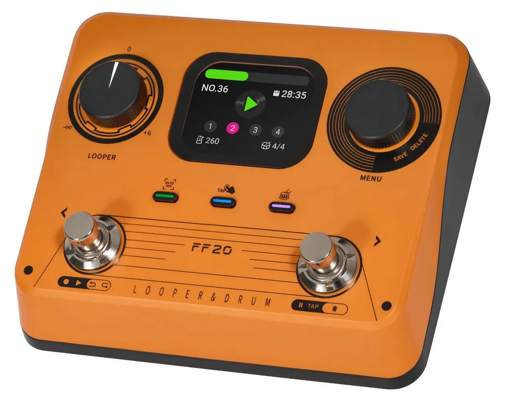 Station de loop pour guitare électrique avec boîte à rythmes intégrée - 2