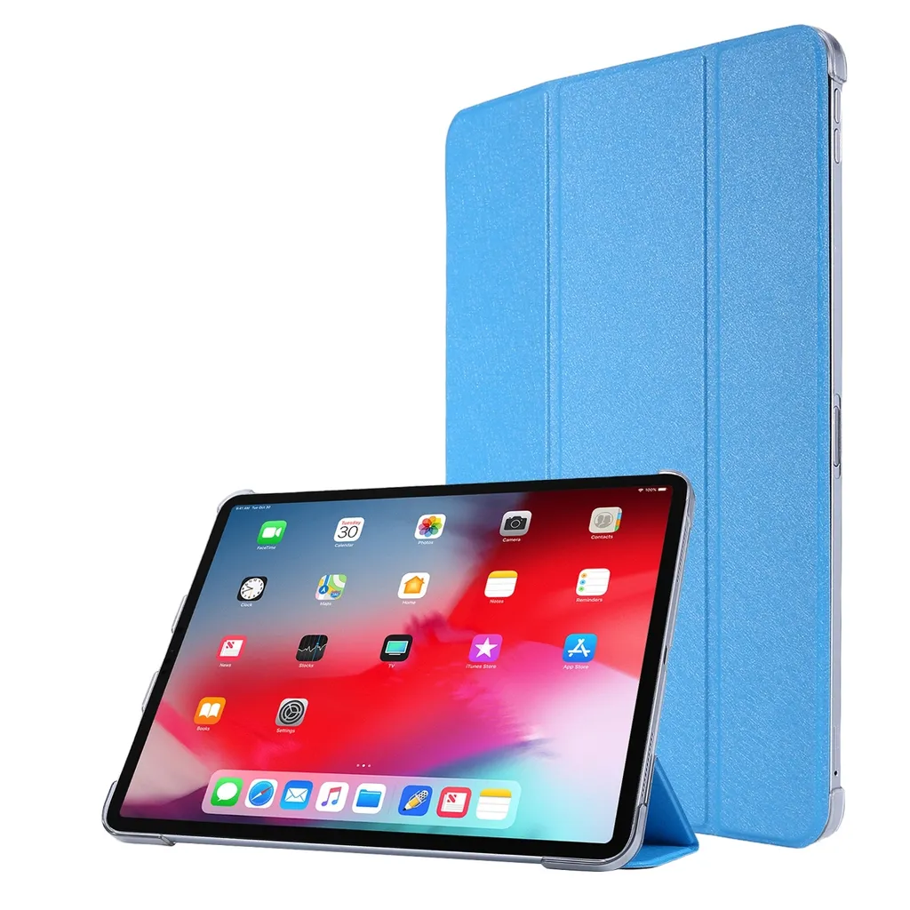 Per Apple iPad Air 11 2025 / 2024 / Pro 11.0 2022 Wake Smart Cover Case Blu