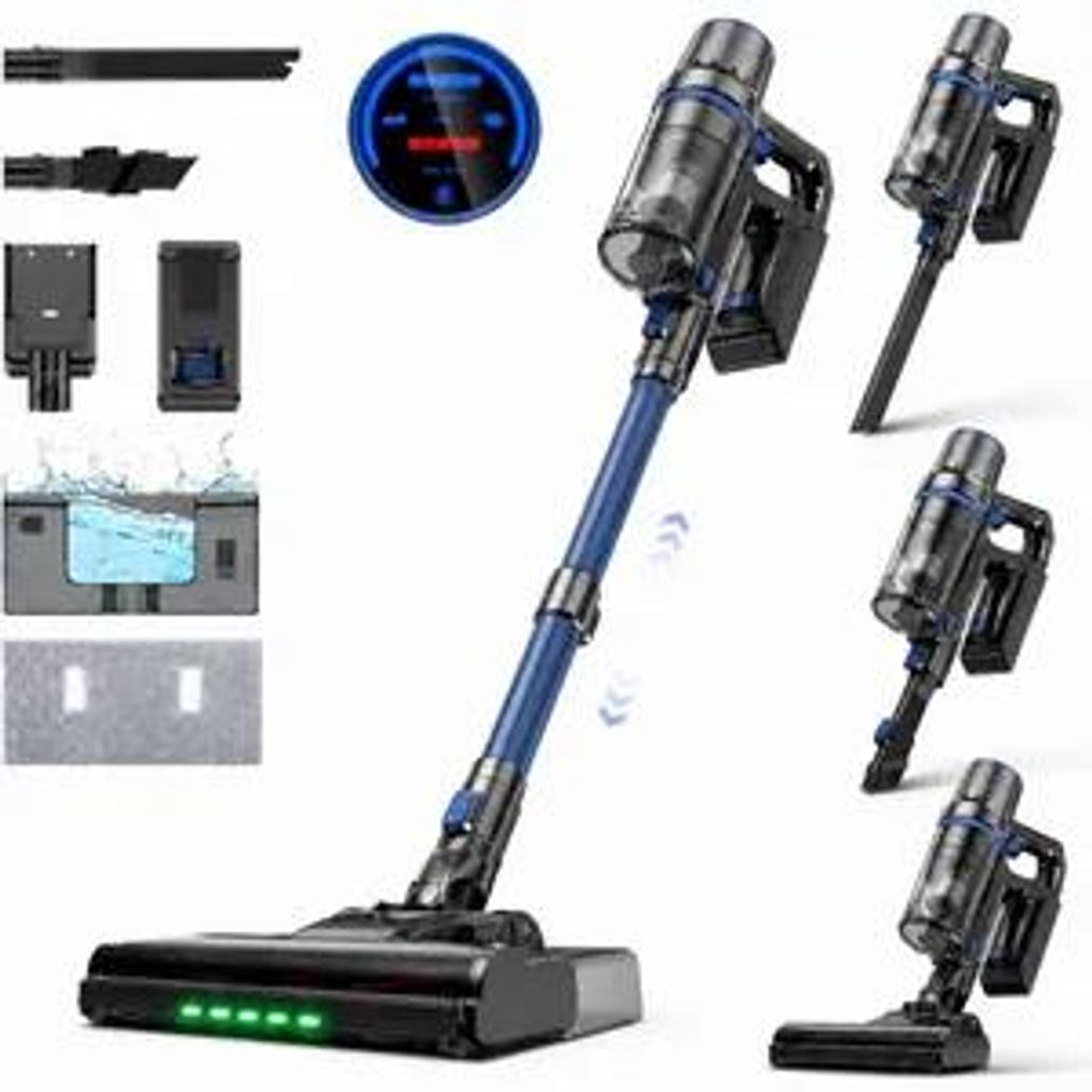 Olvy accuboormachine met dweilfunctie – Draadloze Productafbeelding 