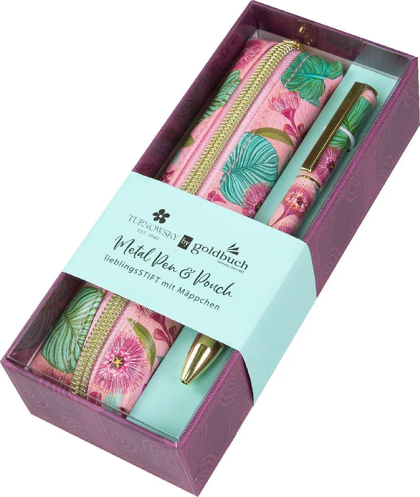 Set Goldbuch Penna Preferita & Astuccio Tropical