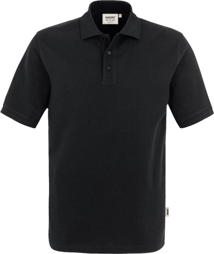 HAKRO Poloshirt Top 800, schwarz, 6XL