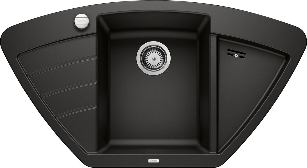 BLANCO ZIA 9 E SILGRANIT schwarz Produktbild 