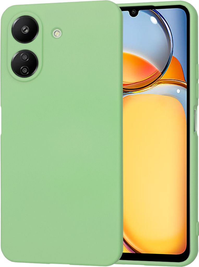 Techsuit Soft Flex Back Cover Hülle für Xiaomi Redmi 13C 4G/Xiaomi Poco C65 - Mintgrün