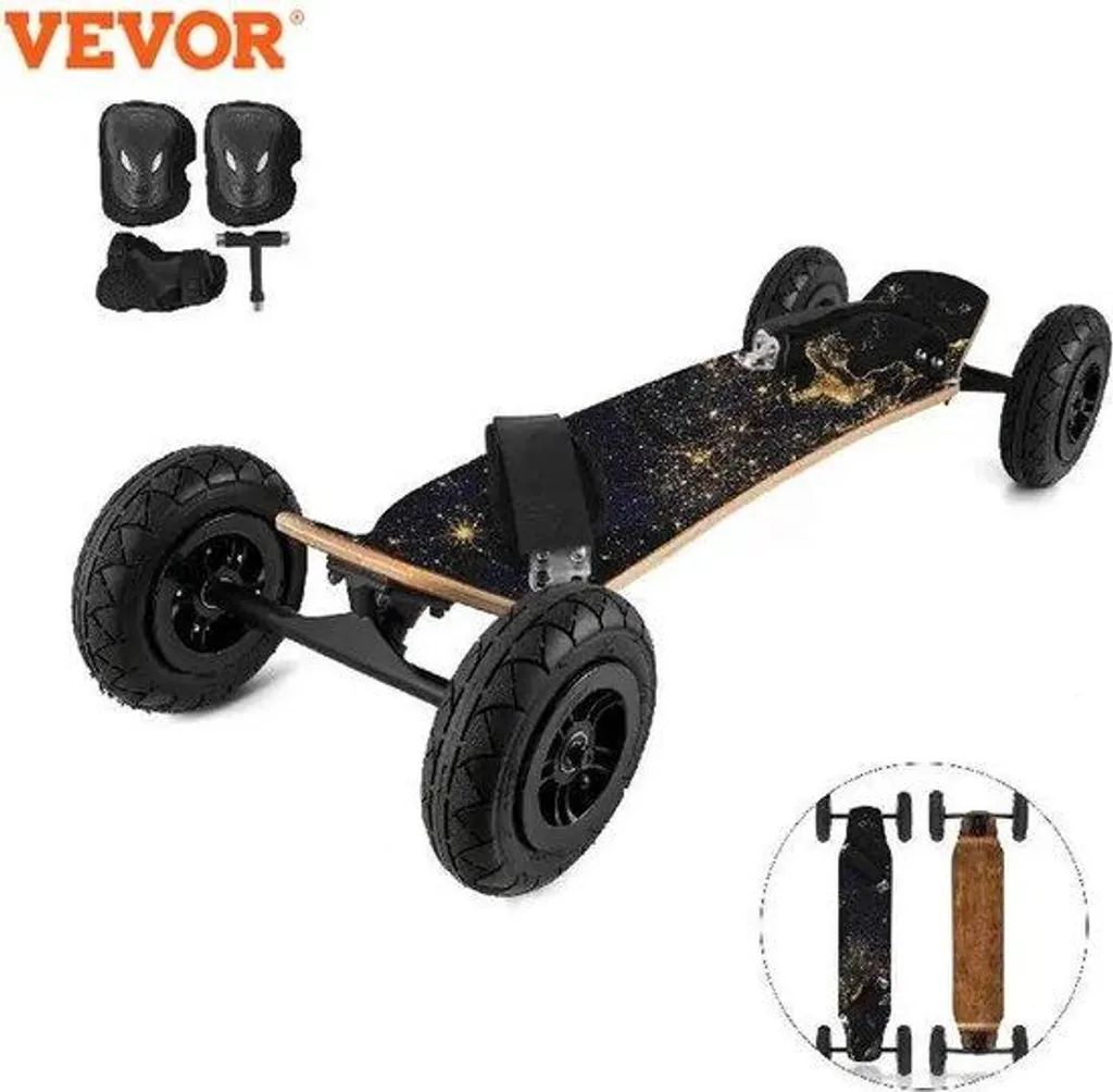 Planche de Mountainboard Tout-Terrain 37" avec pneus larges pour ados