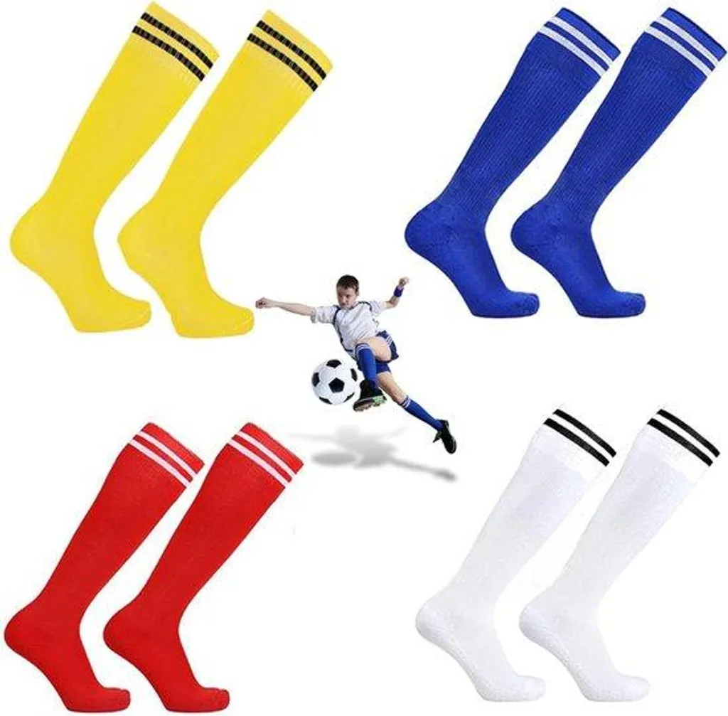 Chaussettes foot antidérapantes enfant 7-10 ans avec grip haute performance
