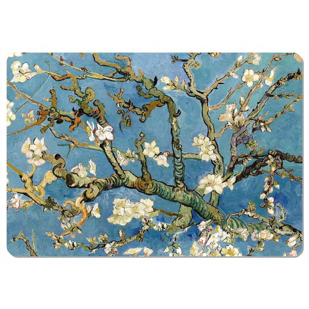 Tisch- oder Schreibtischunterlage dekorativ Filz 29x42 cm Almond Bertoni