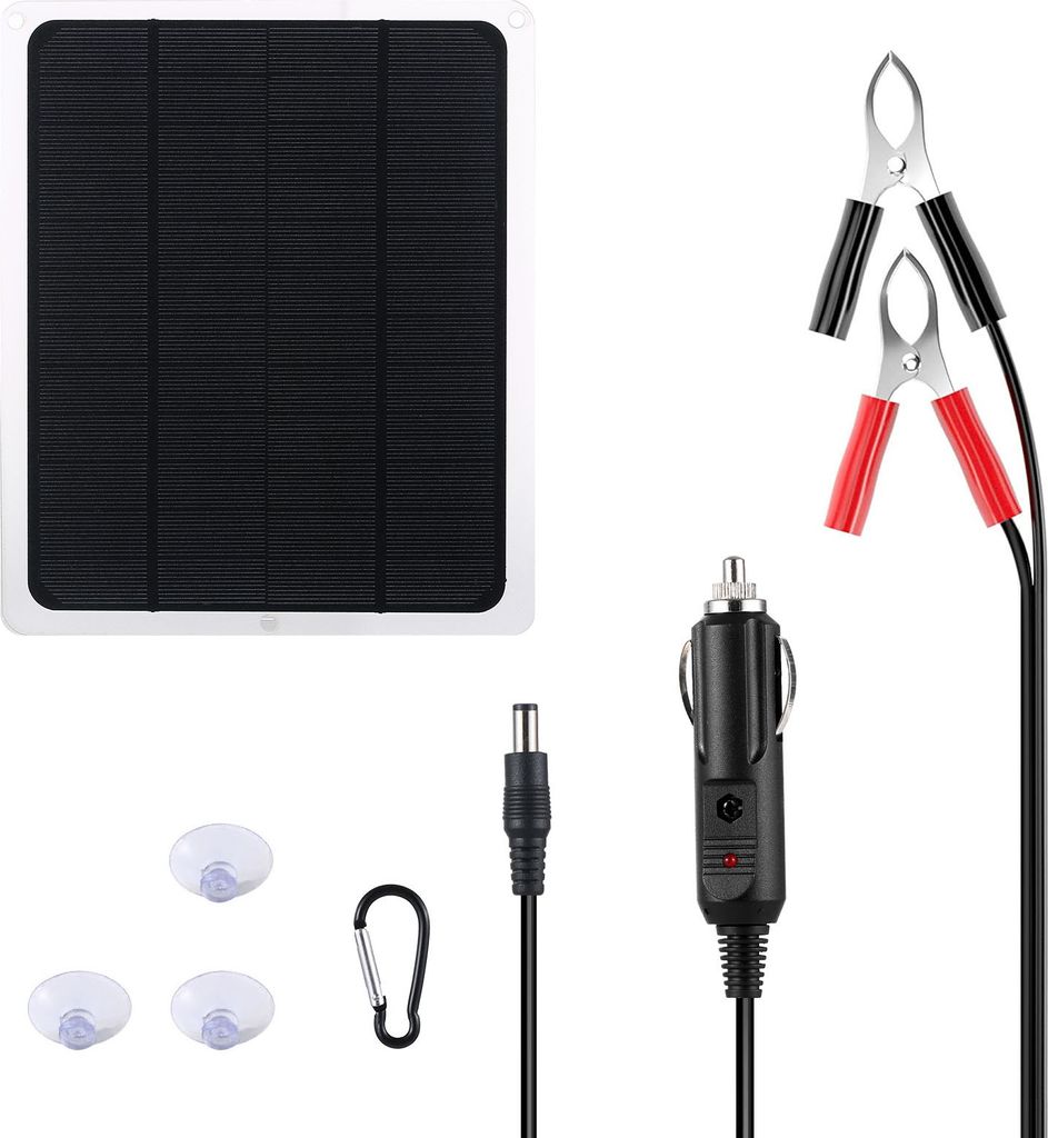 Upgraded Solar Battery Trickle Charger Kaufland