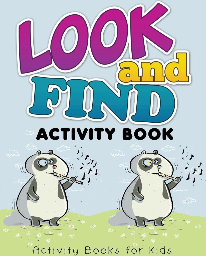 Look and Find Activity Book Activity Books for Kids