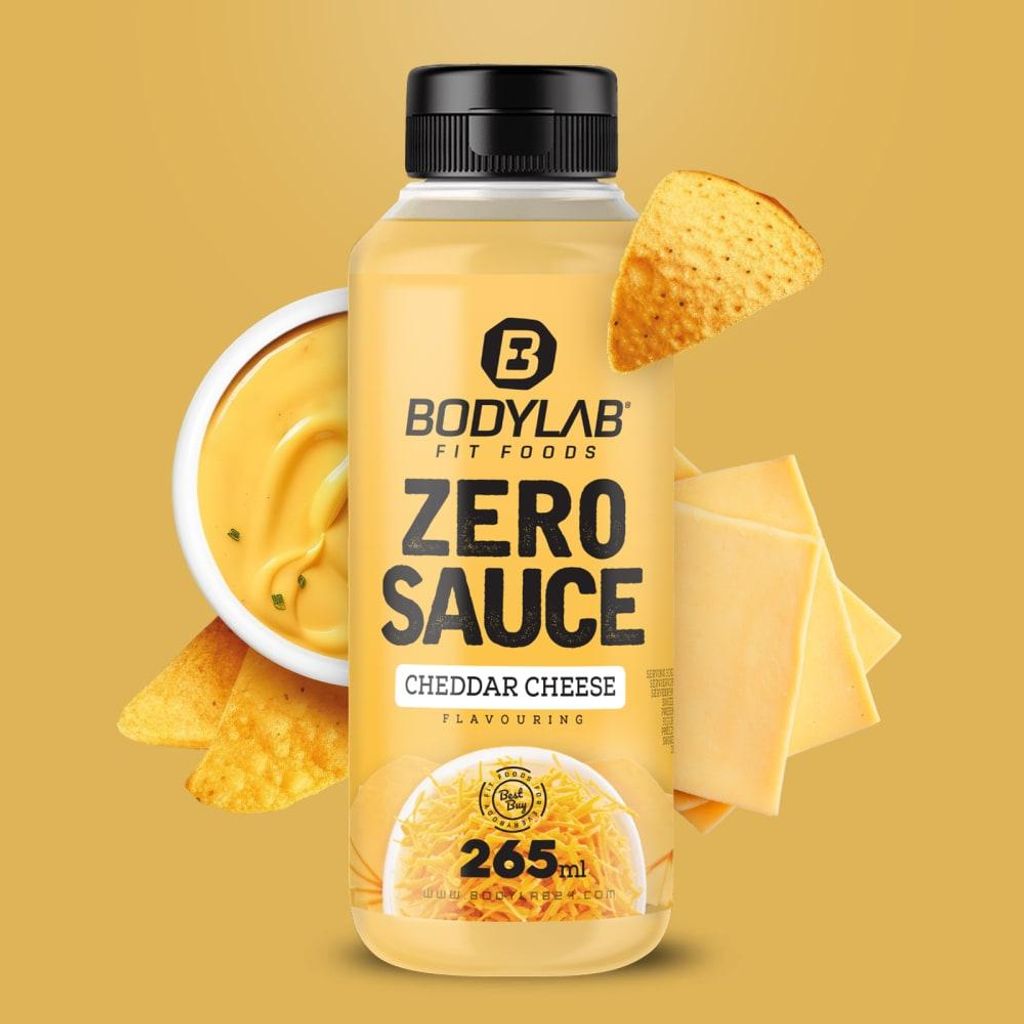 BODYLAB Zero Sauce - 265ml - Cheddar Cheese Produktbild 