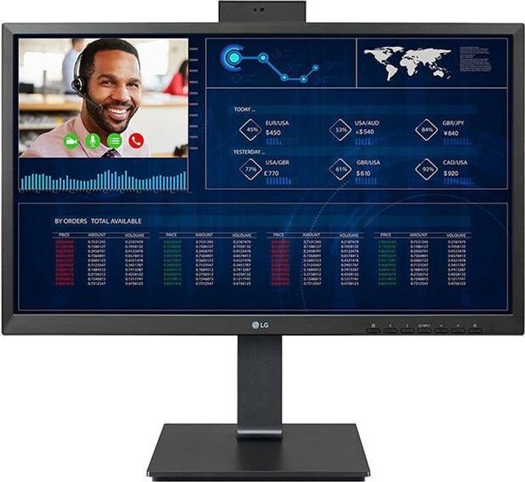 LG 24CQ651I-6P Intel® Pentium® N6005 60,5 cm (23,8") 1920 x Immagine del prodotto 