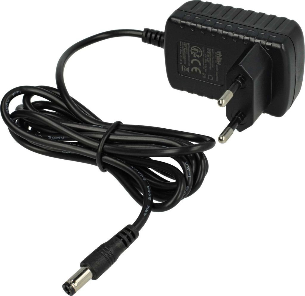 vhbw Netzteil kompatibel mit BaByliss E978E, E972E, E971E, E970E, E846E, E845E Haarschneidemaschine, Haartrimmer - 175 cm