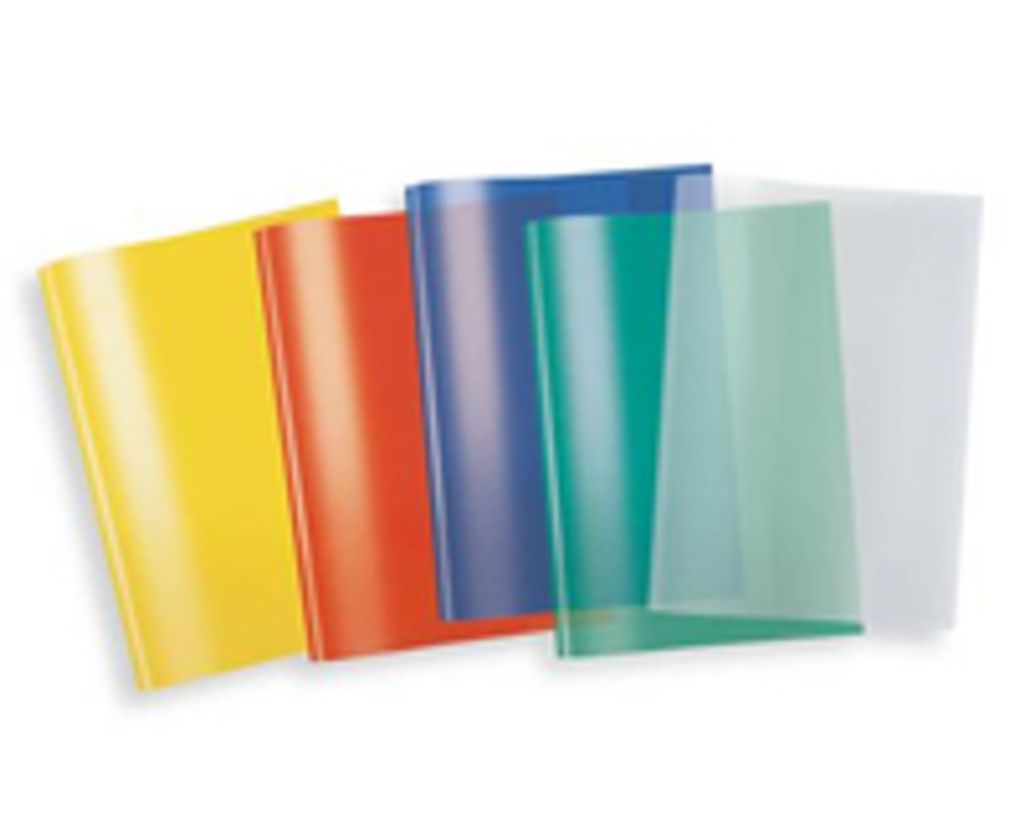 HERMA Heftschoner transparent DIN A5 aus PP 5er Set