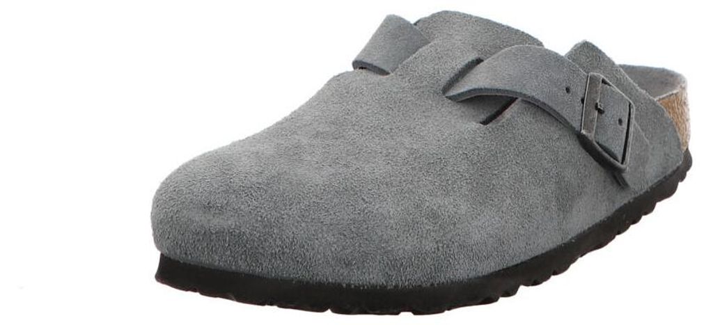 Birkenstock Damen Clogs Boston BS 42068-37, 42068-38, 42068-39, 42068-40, 42068-41, 42068-42 BIR-1030874 grau 38