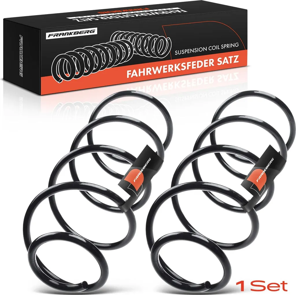 2 Ressorts de suspension avant Frankberg pour Citroën C4 et Peugeot 307