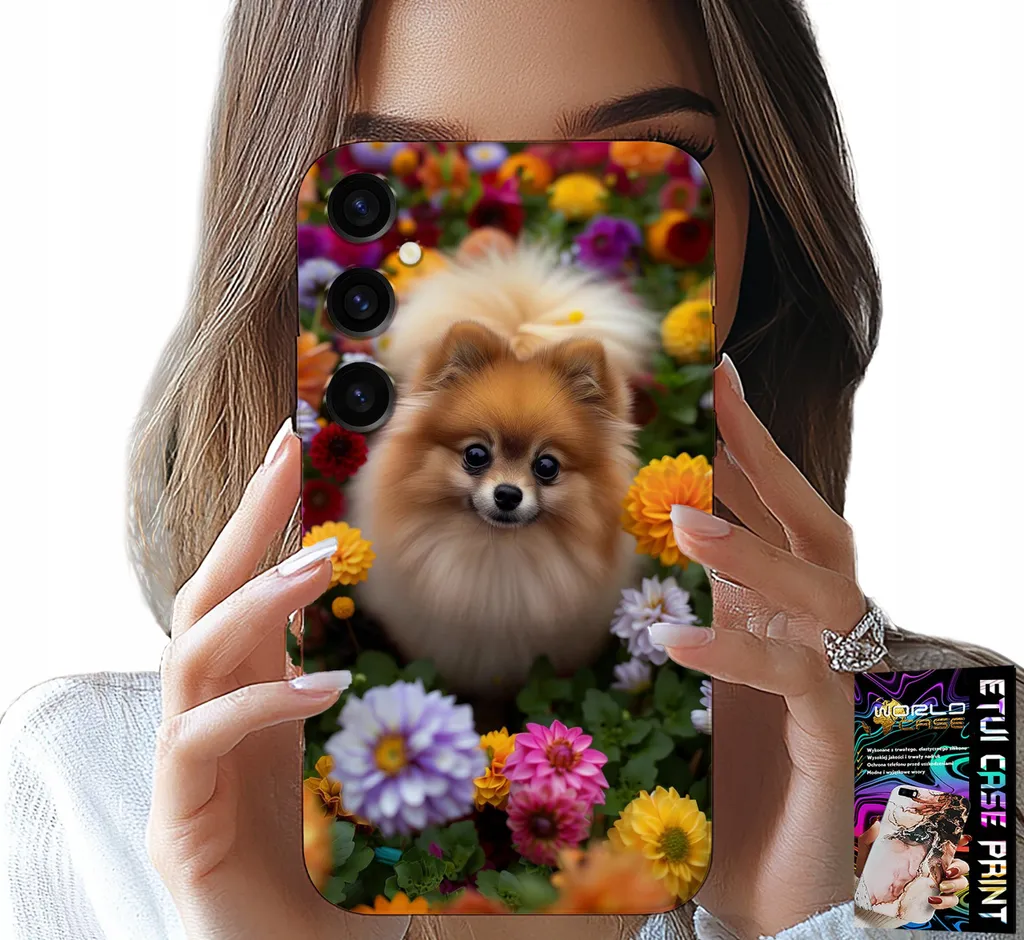 Kit Protezione Samsung S24 Plus: Cover Cane Pomerania + Vetro