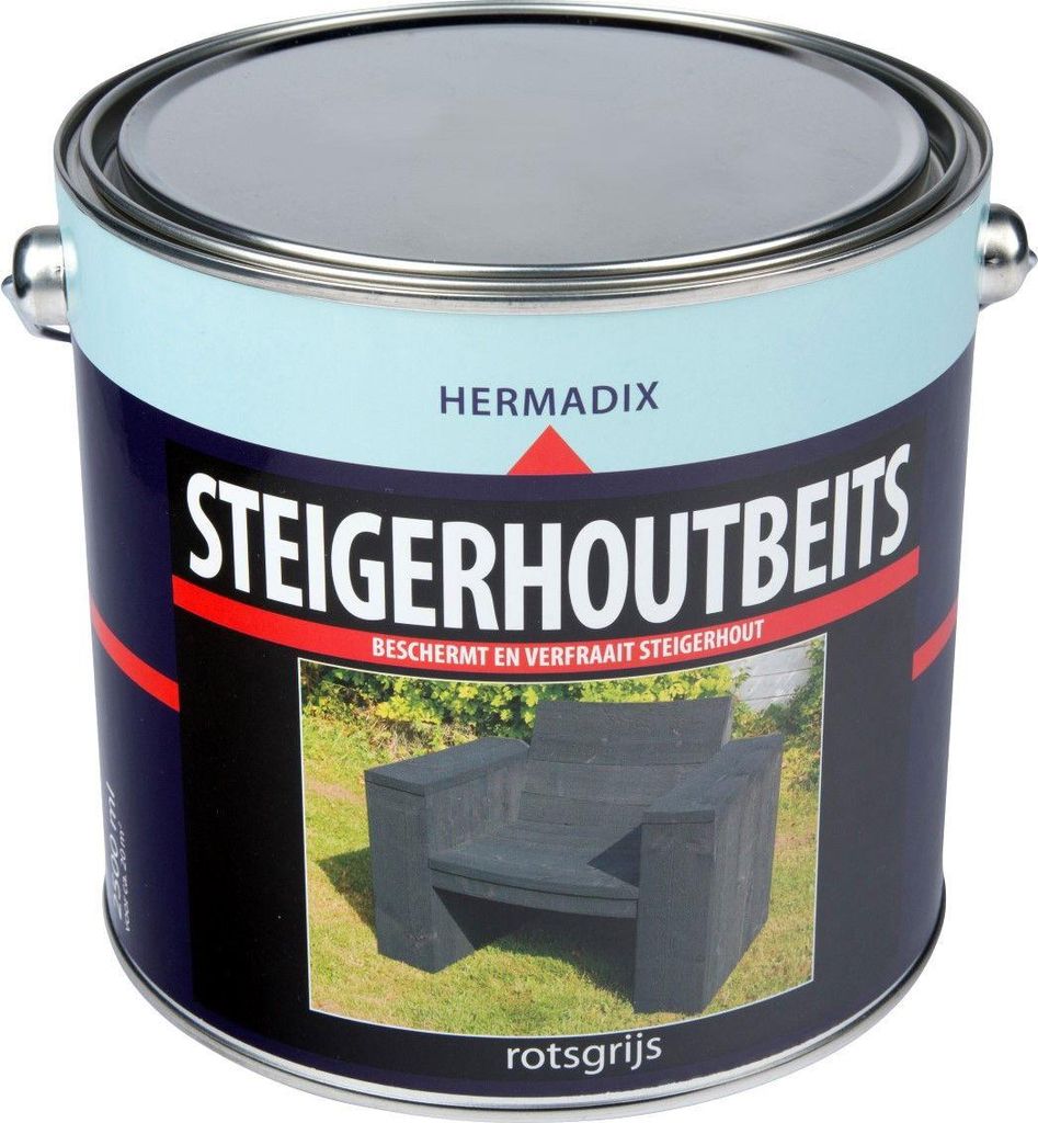 Scaffoldwood Beize felsgrau 2500 ml Hermadix