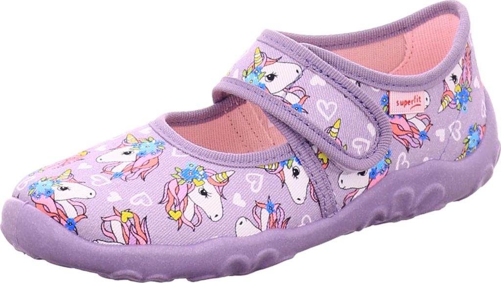 Superfit Kinder-Hausschuh Bonny Einhorn Lila-Mehrfarbig, Produktbild 9