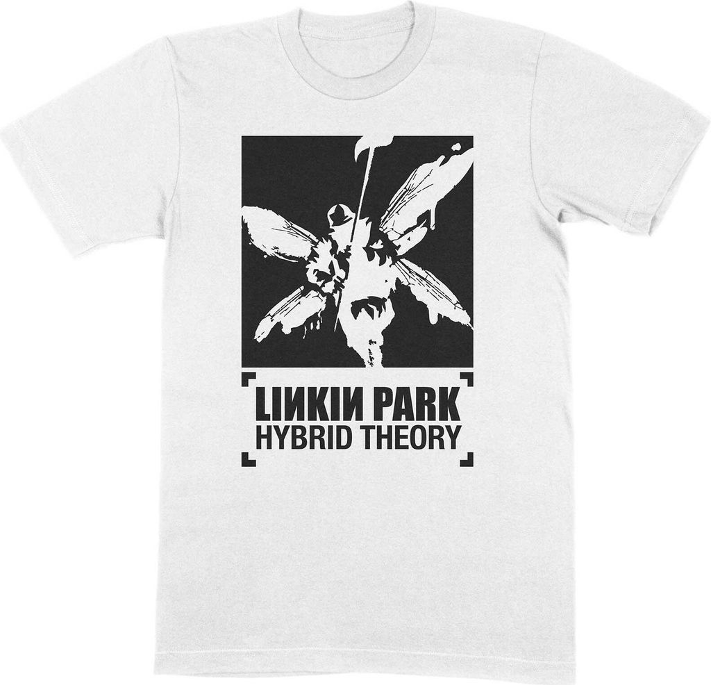 Linkin Park - "Soldier Hybrid Theory" T-Shirt für Herren/Damen Uni RO4418 (XXL) (Weiß)